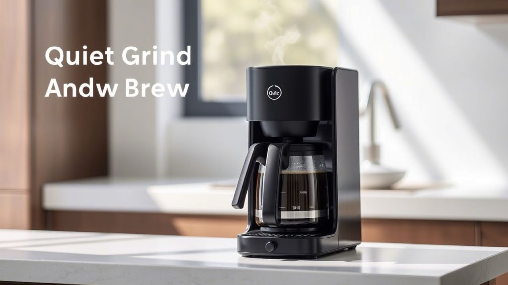 Quiet Grind And Brew Coffee Maker