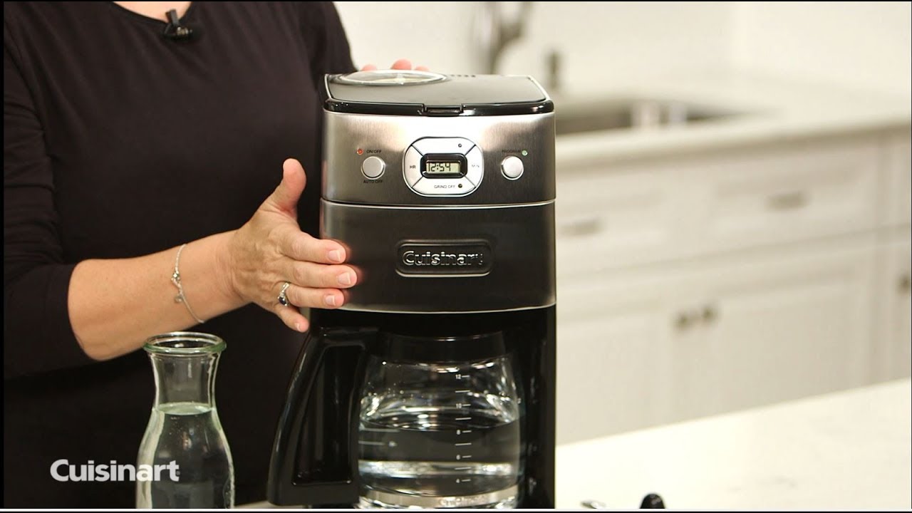 How to Clean a Cuisinart Grind And Brew Coffee Maker