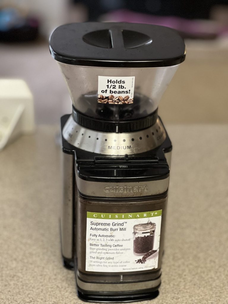 How to Turn on Cuisinart Coffee Grinder