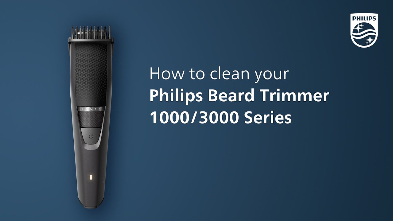 How to Clean Philips Beard Trimmer