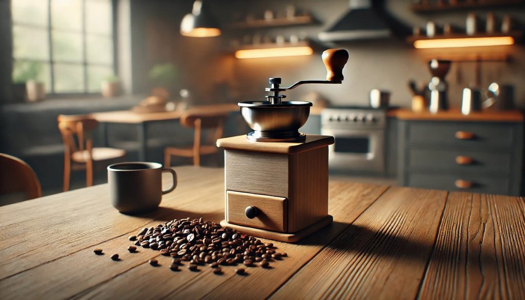 Quiet Manual Coffee Grinder