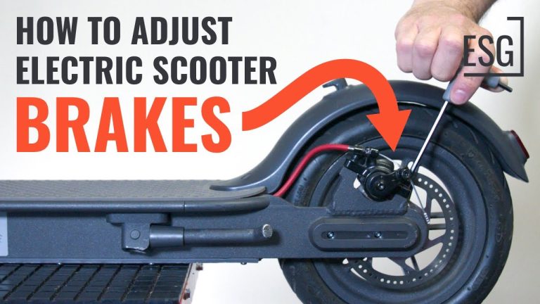 How Do I Fix the Brakes on My Electric Scooter