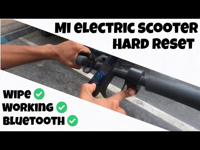 How Do I Reset My Electric Scooter