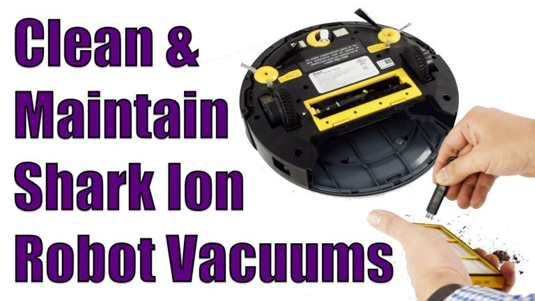 How to Clean a Shark Robot Vacuum