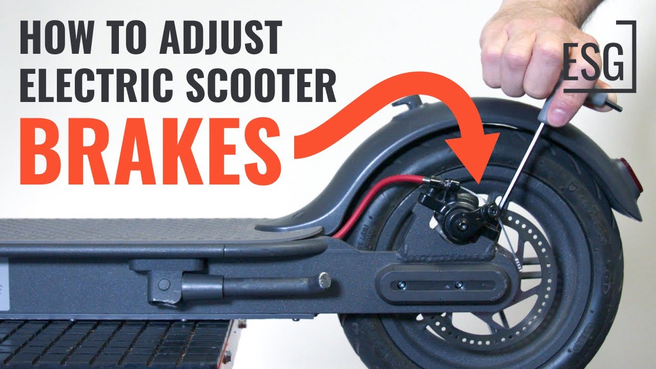 How to Fix Brakes on Electric Scooter