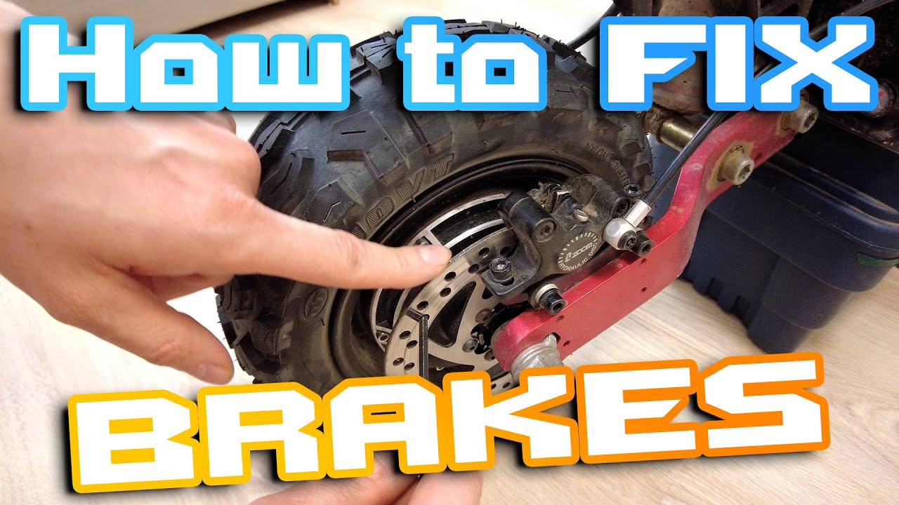 How to Fix Electric Scooter Brakes