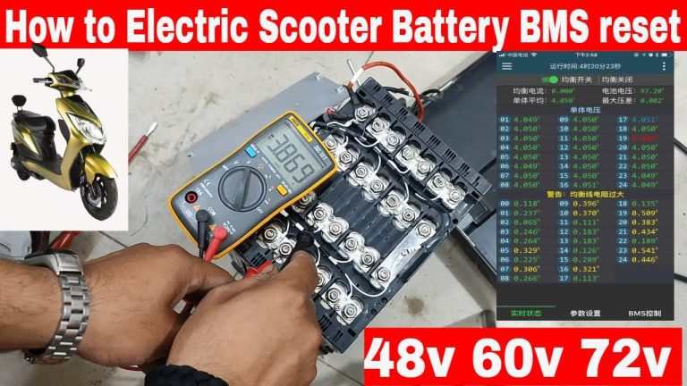 How to Reset Electric Scooter Battery