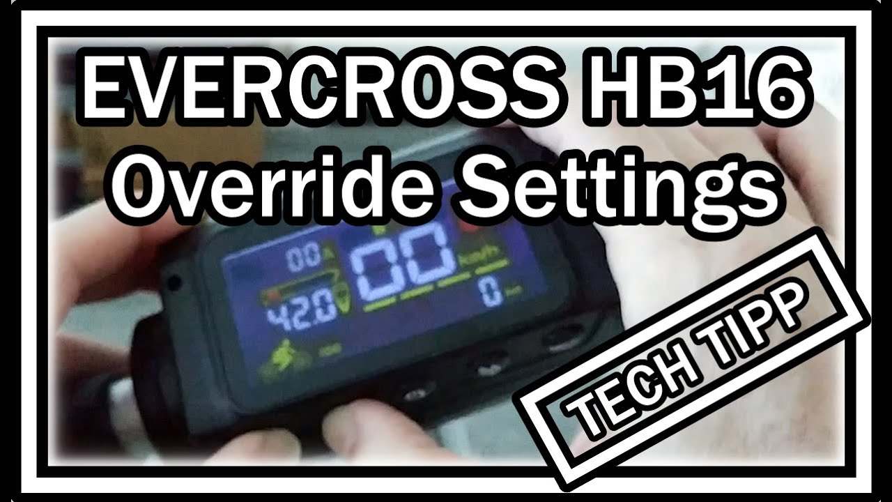 How to Reset Evercross Electric Scooter