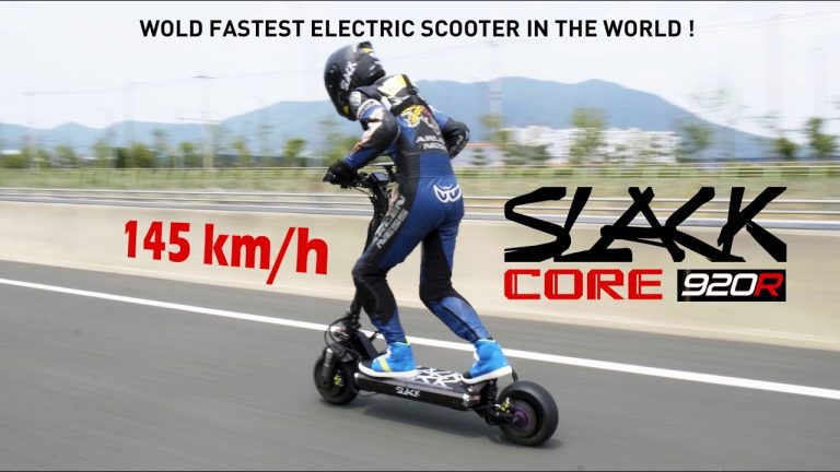 What is the Fastest Electric Scooter in the World