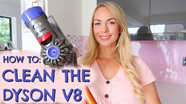 How to Clean a Dyson Stick Vacuum V8