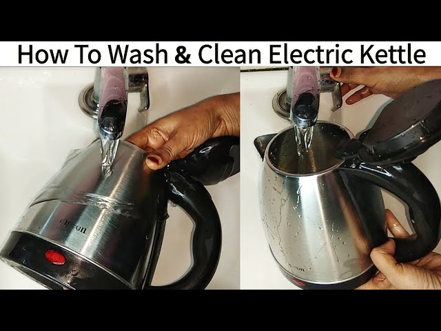 How to Clean a New Electric Kettle