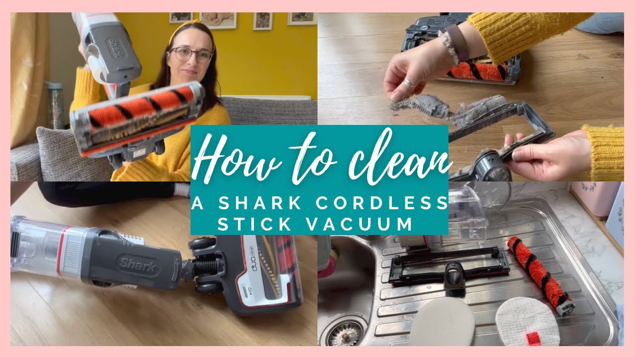 How to Clean a Shark Cordless Stick Vacuum