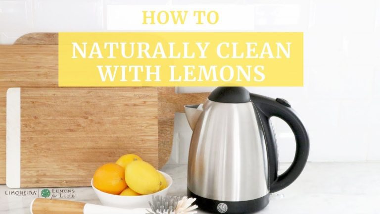 How to Clean an Electric Kettle With Lemon