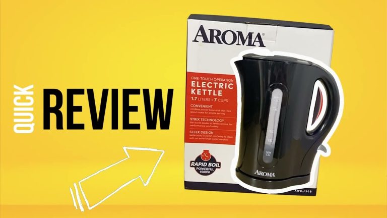 How to Clean Aroma Electric Kettle