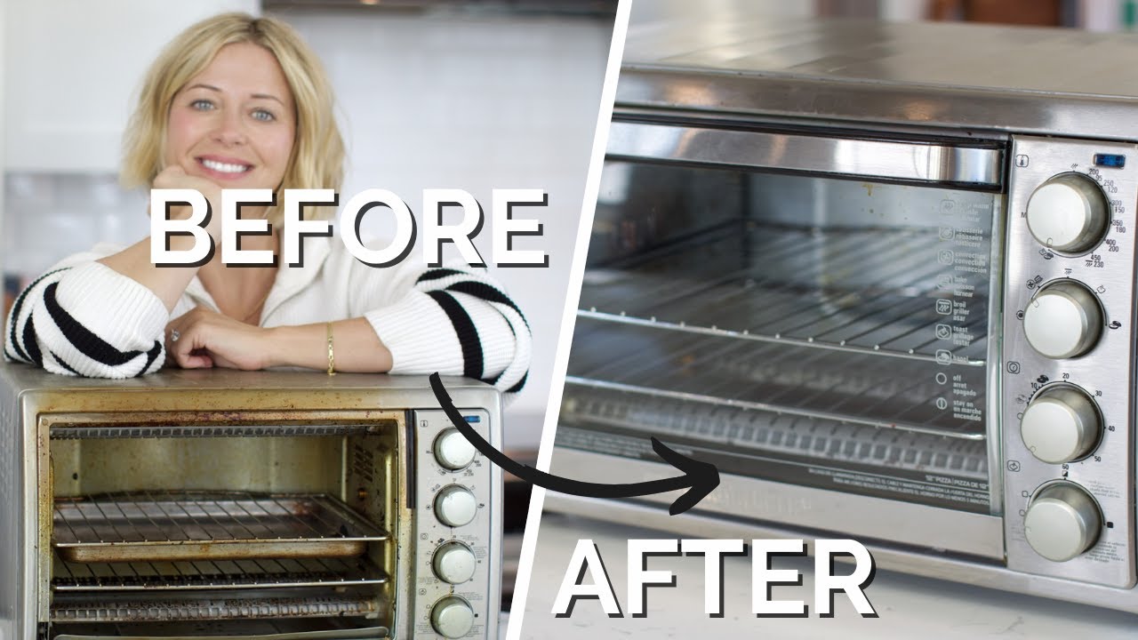 How to Clean Baked on Grease from Toaster Oven