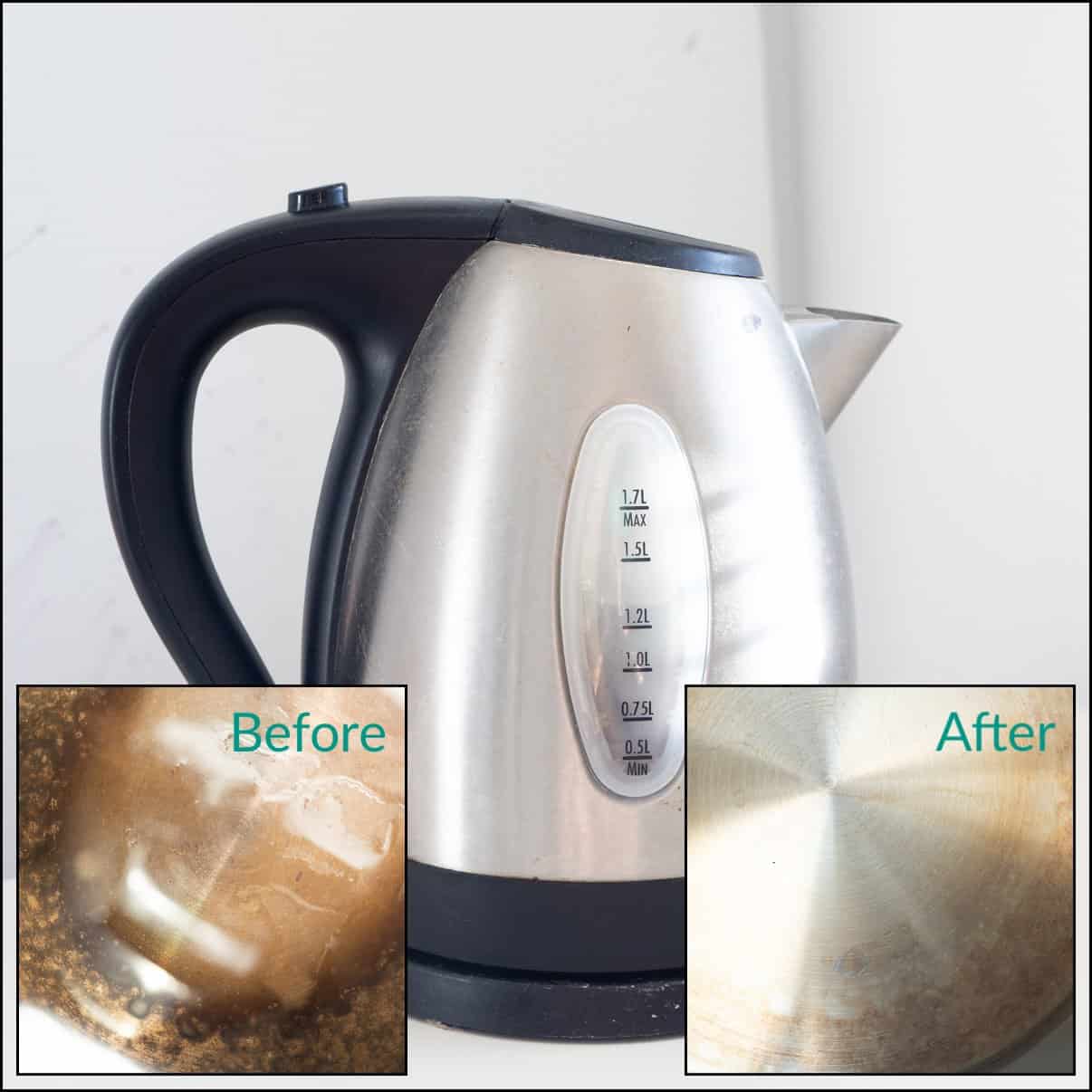 How to Clean Calcium Buildup in Electric Kettle