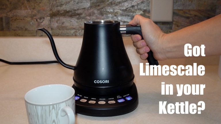 How to Clean Cosori Electric Kettle