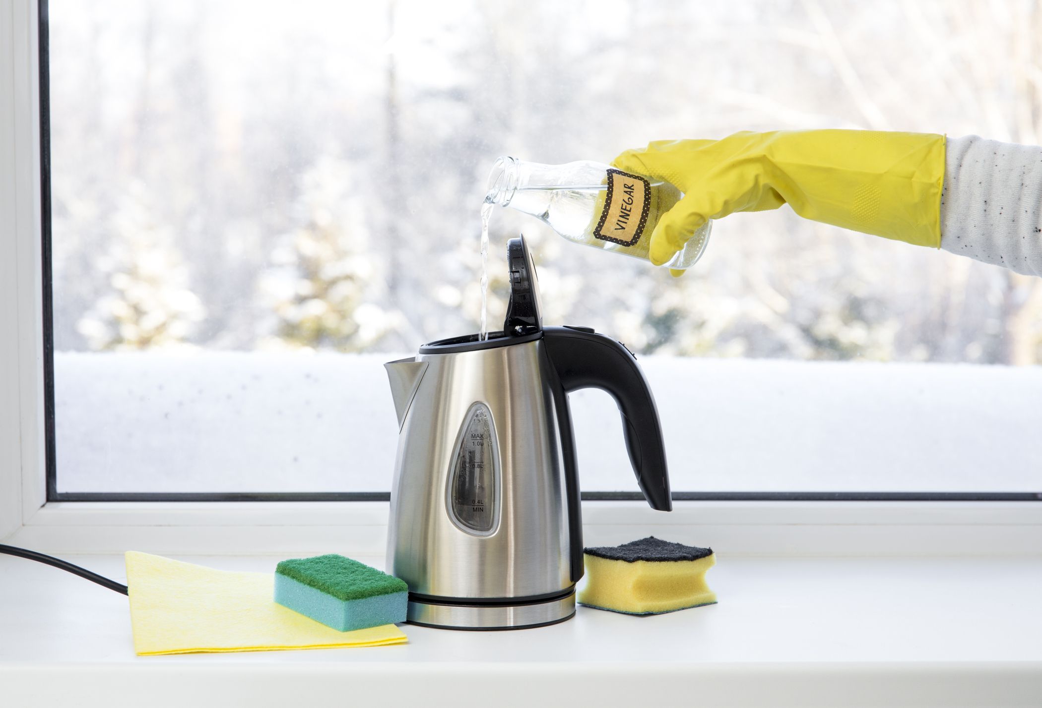 How to Clean Electric Kettle Vinegar