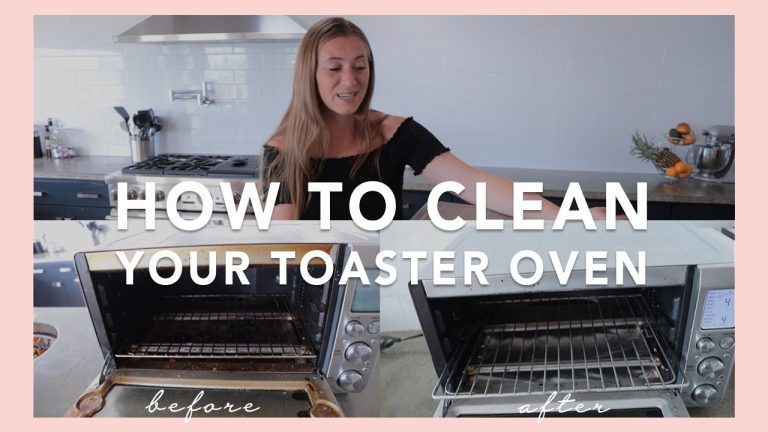 How to Deep Clean Toaster Oven