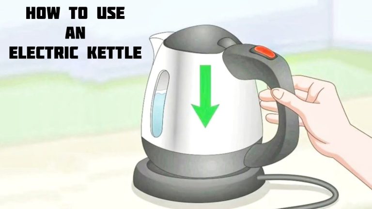 How to Use a Electric Kettle