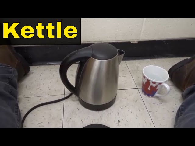 How to Use Electric Kettle for the First Time